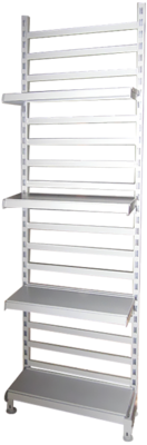 Back bar shelf